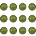 thumbnail image 2 of Zest Candle 12-Piece Ball Candles, 2-Inch, Sage Green, 2 of 6