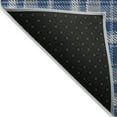 thumbnail image 3 of Addison Rugs Chantille Indoor/Outdoor Transitional Plaid Navy Washable Runner Rug, 2'3" x 7'6", 3 of 6