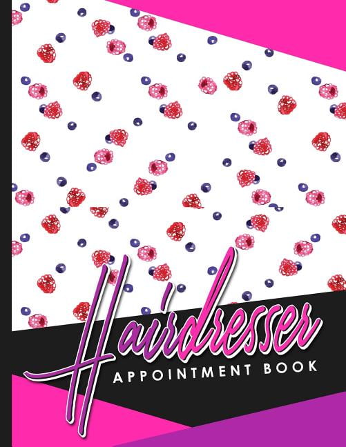 Hairdresser Appointment Book 7 Columns Appointment Notepad, Blank