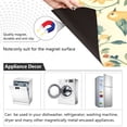 thumbnail image 4 of Yayeee Magnetic Dishwasher Cover for The Front Decoration Home Kitchen Machine Sticker Protector, Floral Birds Pattern, 4 of 6