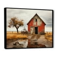 thumbnail image 2 of Designart "Canada Rural beauty II" Farmhouse Floater Framed Wall Decor, 2 of 7