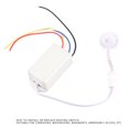 thumbnail image 4 of Sensor Switch, Small Portable Infrared Sensing Switch Long Service Life Small Size Easy To Install High Efficiency  for LED Lamp for Bulb, 4 of 7