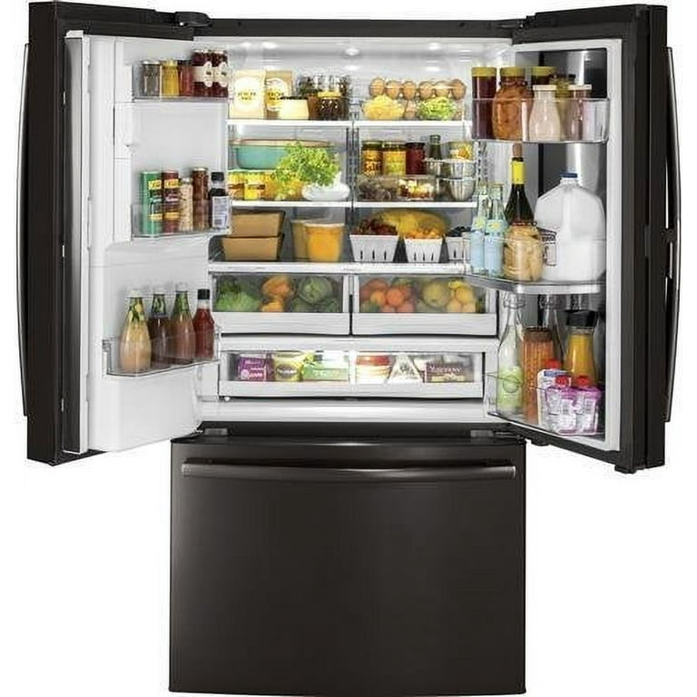GFD28GBLTS 36 Freestanding French Door Refrigerator with 27.8 cu