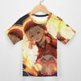 thumbnail image 3 of Genshin Impact Kids Short Sleeve Tee Shirt Novelty Crewneck T-Shirts Unisex Summer Blouse Tops for Boys Girls 140CM, 3 of 8