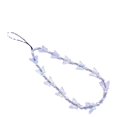 thumbnail image 1 of 2 abalorios de correa de cordón para teléfono móvil de piedra natural, abalorios de mariposa coloridos hechos a mano para mujeres y niñas, llavero de arcoíris brillar Electrónica, 1 of 5