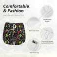 thumbnail image 4 of Rocae Colorful Geometric Figures for Women's Athletic Shorts Quick Dry Workout Hiking Shorts With Pockets for Running, Yoga, Gym, Sports Large, 4 of 9