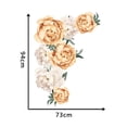thumbnail image 3 of Naiovety Adhesivo de pared Diy Easy Delicate Instalación lavable Adhesivo de pared Decoración Decoración del hogar Numero 3 Naiovety HA024902-03, 3 of 4