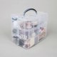thumbnail image 3 of 3-Tier Object and Craft Storage Box with 30 Adjustable Compartments for Organizing Washi Tape, Embroidery Accessories, 3 of 4