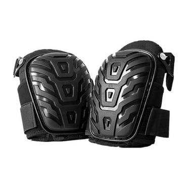 1Pair Professional Knee Pads for Work - Heavy Duty Foam Padding Gel Construction Knee Pads with Strong Double Straps