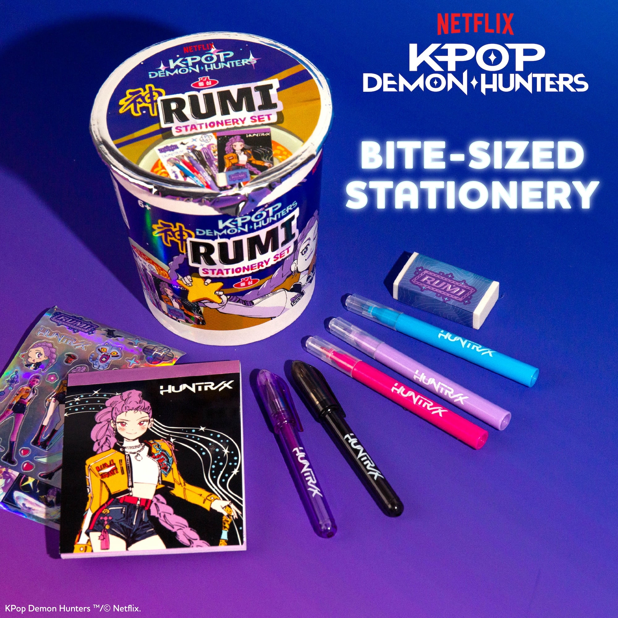 Netflix KPop Demon Hunters™ Rumi Multicolor Stationery Set