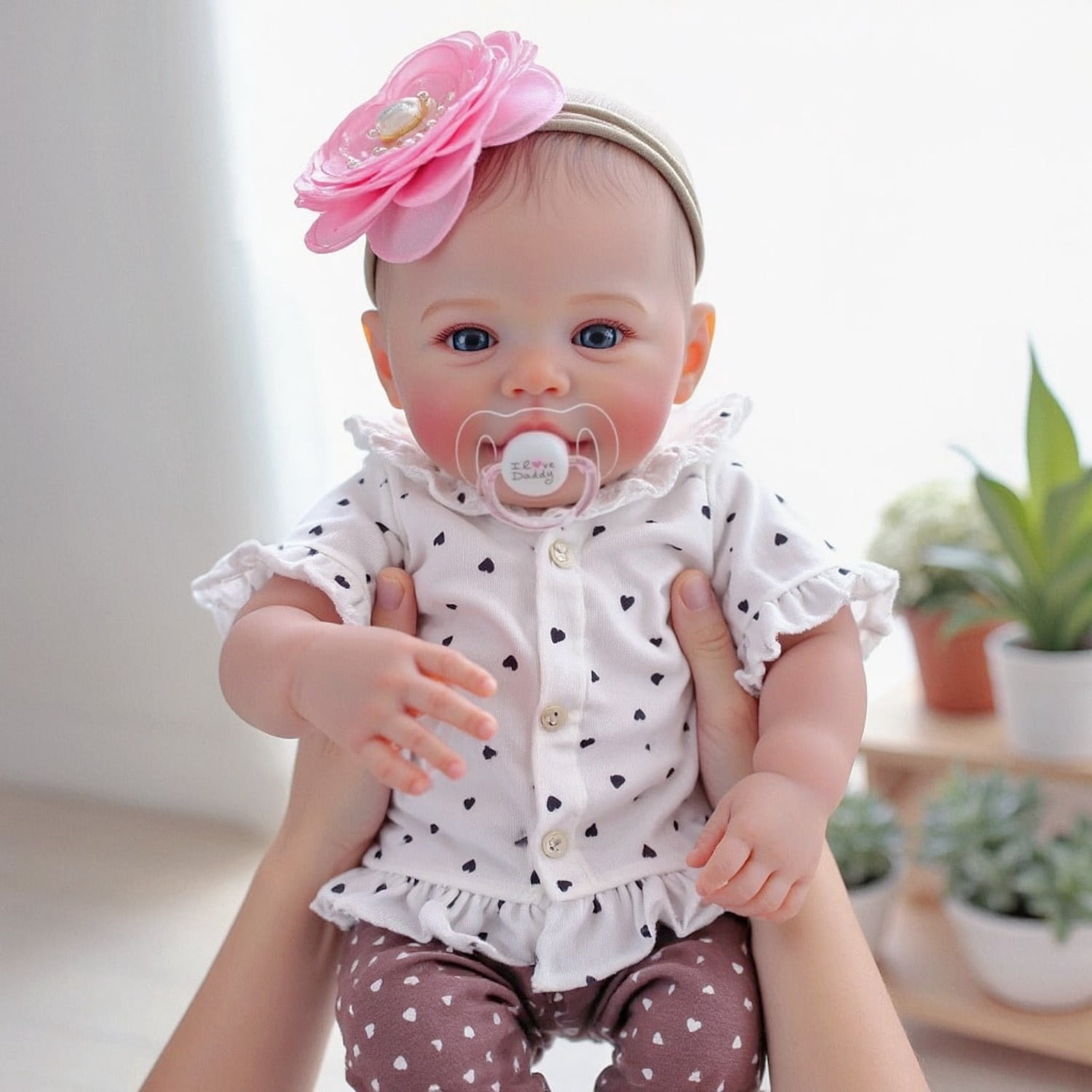 New  Arrival Blue Eyes 19 Inch 48 CM Reborn Baby Dolls Soft Cloth Body Girl Bebe Reborn Realistic Newborn Baby Dolls Real Life Baby Toys For Kids Age 3+ CUSTOM