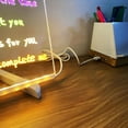 LED Acrylic Message Board Light Up Board Message Board Desktop Note