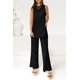 thumbnail image 2 of Set de salón PRETTYGARDEN para mujer, 2 piezas, casual, verano 2025, negro, 2 of 7