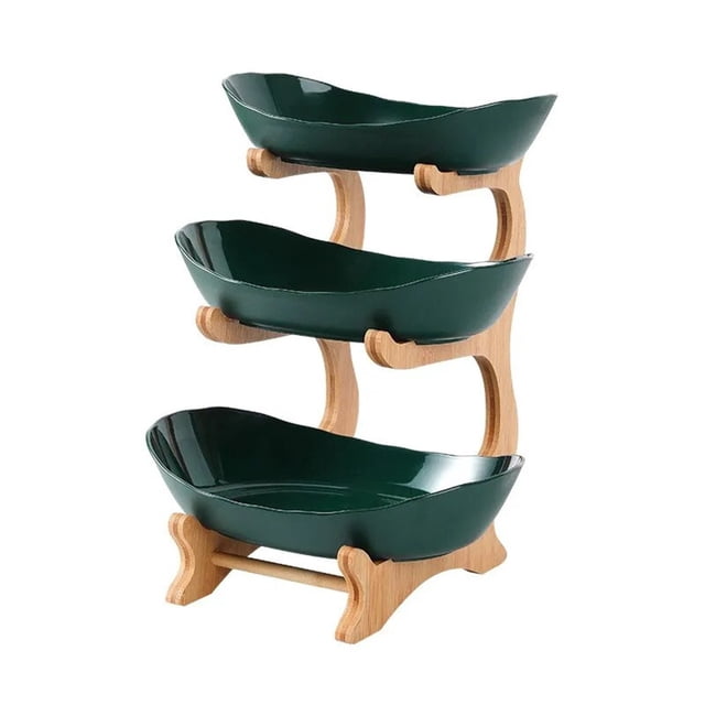Creative Three-layer Fruit Tray, Household Snack Tray, Candy Tray, Fruit Basket
