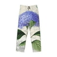 thumbnail image 4 of Xecao Vintage Flower Men's Straight Lounge Pajama Pants: The Ultimate in Comfortable Sleepwear, 4 of 9