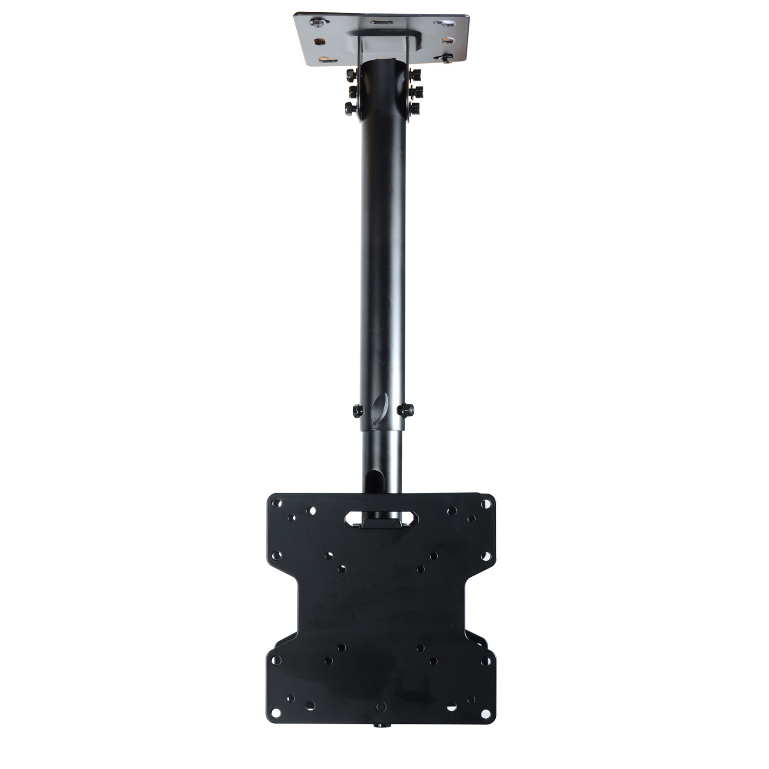 VideoSecu Adjustable Tilt Swivel Dual TV Ceiling Mount for 32"-70" LED LCD Plasma OLED HDTV Flat Panel Screen, 70" with mounting hole patterns 600x400/400x400/400x200/300x300/200x200/200x100mm BXB - image 3 of 6