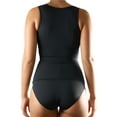 thumbnail image 3 of Underworks Women's Underbust Shapewear Tank Top - Black - Small, 3 of 5