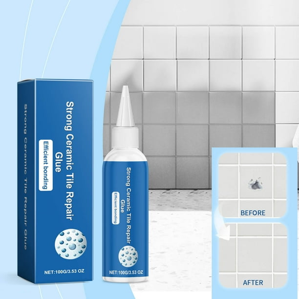 Pasta reparadora de azulejos, limpiadores domésticos, pasta reparadora de azulejos, crema reparadora de grietas y desprendimientos de azulejos
