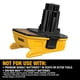 thumbnail image 5 of Kit adaptador de batería DEWALT de 18 V a 20 V con 2 baterías y cargador, 5 of 9