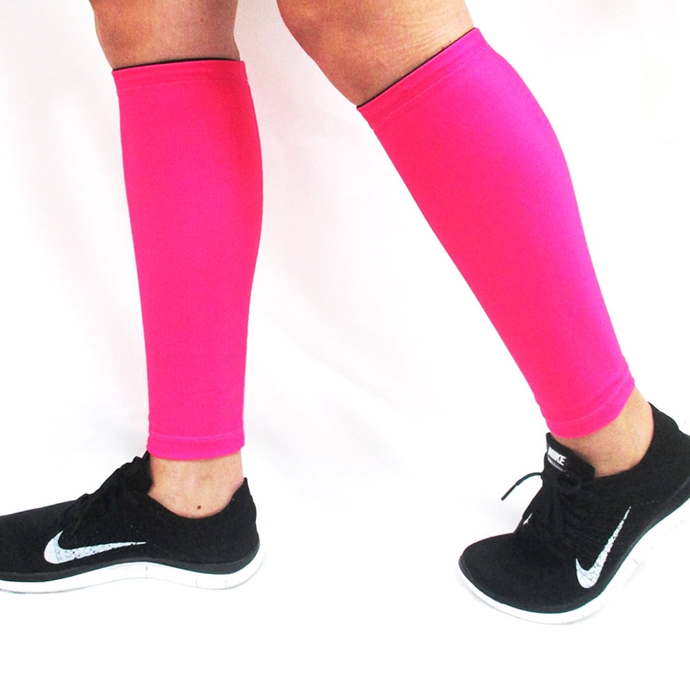 1 Pair Compression Running Sleeves Support Shin Calf Splint Socks Legs