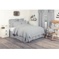 thumbnail image 3 of Piper Classics Farmhouse Ticking Stripe Blue Queen Duvet Cover, 100% Cotton, 3 of 8
