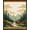 Multicolor Green Brown Cream, Pattern 2, variant on ODIKA Vintage Mountain Woodland Scenery With Deer Elk And Rustic Cloud Prints Stain Resistant Low Profile for Dorm Room, Small Living Apartment