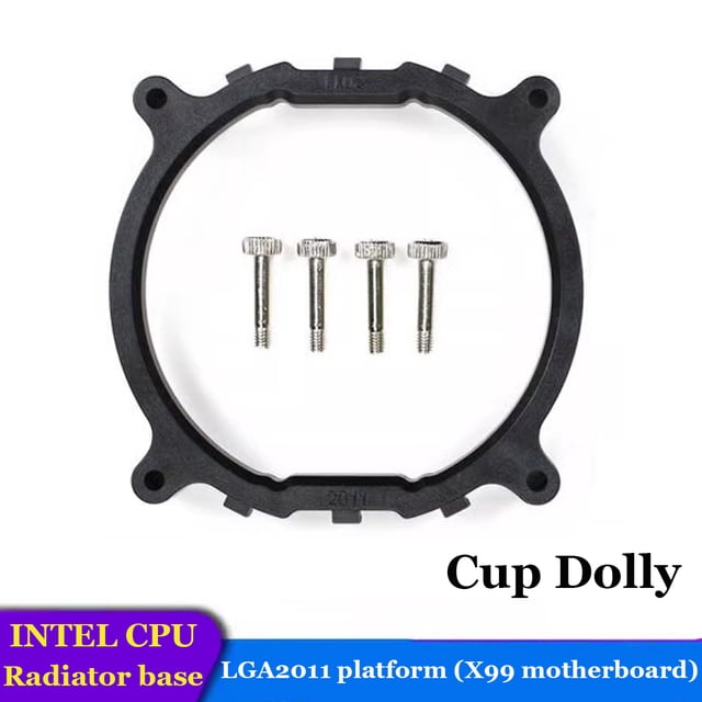 LGA2011 Pin Circular Base INTEL Base X99 Interface CPU Heat Sink Base Bracket 8cm Brand New cup dolly 80X80mm