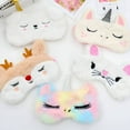 thumbnail image 3 of TELOLY Eye Covers for Sleeping,7.87*3.94"Sleep Mask for Kids,Plush Eyemasks for Sleeping, 3 of 4