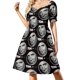 thumbnail image 1 of Vestido de manga corta de Tóm jónés vestidos de lujo vestidos para mujer Vestido para embarazadas vestido suelto de mujer, 1 of 7