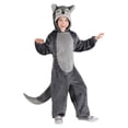 thumbnail image 1 of Wolf Onesie Kids Costume, 1 of 2