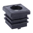 thumbnail image 5 of Square Tubing Pipe End Caps Insert Plugs M8 Thread 20x20mm 20Pcs, 5 of 5