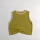 thumbnail image 2 of Chalecos de punto de estilo coreano para niños, ropa de verano para bebés y niños, camiseta sin mangas a cuadros, camisetas para niñas, camisetas Unisex con estilo de 1 a 6 años, 2 of 6