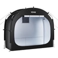 thumbnail image 3 of VEVOR Bike Storage Tent, 1 to 2 Bikes, Outdoor Spacious Bike Storage Tent with Ventilated Window, Waterproof Easy-to-Install Bike Tent with High Strength Fiberglass & Dual Zippers, Fit for Bicycle, 3 of 9