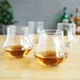 thumbnail image 5 of True Whiskey Glasses, Drinking Glasses for Bourbon, Scotch, 12 oz, Set of 4, 5 of 7