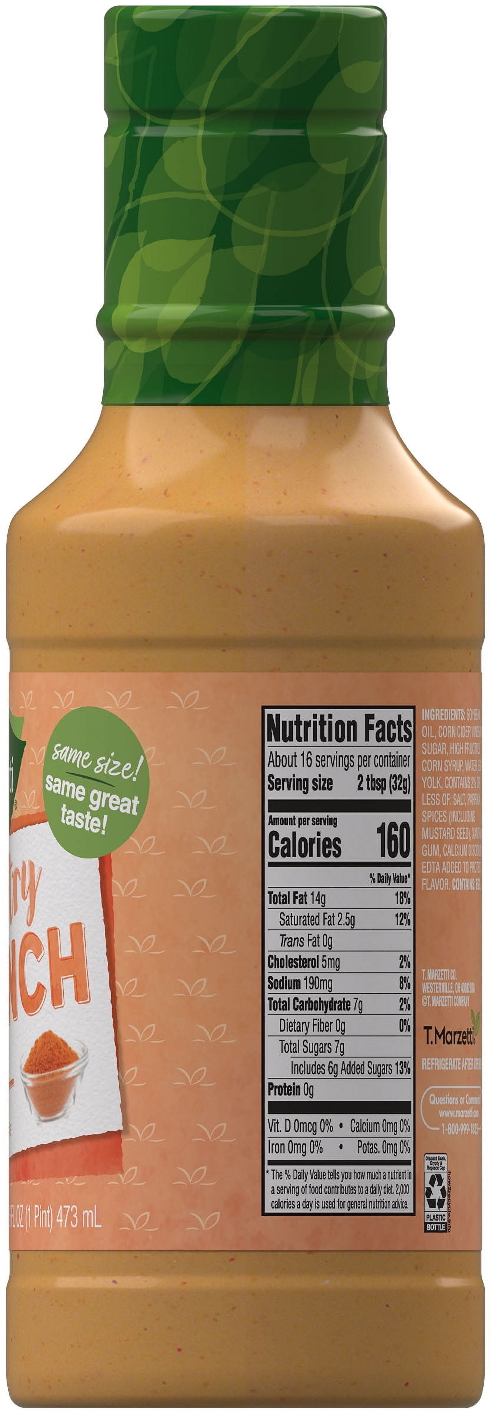 Marzetti Country French Dressing, 16 fl. oz. Bottle