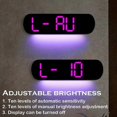 thumbnail image 5 of Sakerplus Multi Functional LED Display Clock, Digital Wall Clock, 5 of 5