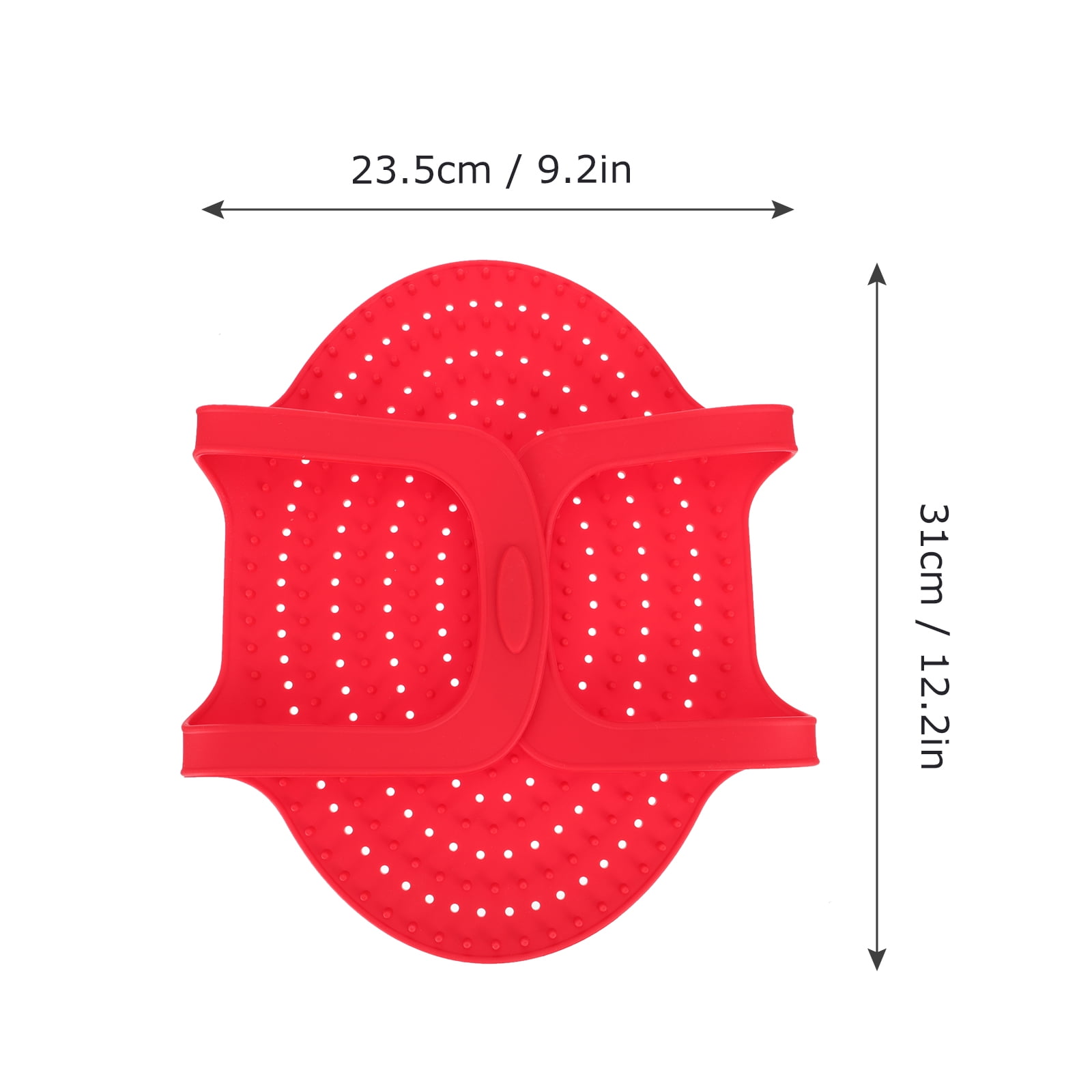 WORGEOUS 2pcs Non-Stick Silicone Sling Turkey Lifter Turkey Holder Basket Meat Baking Mat