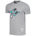 thumbnail image 2 of Unisex Mitchell & Ness Heather Gray San Antonio Spurs Hardwood Classics MVP Throwback Logo T-Shirt, 2 of 3