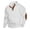White, variant on Sweatshirts for Men Winter Button Down Shirt Solid Casual Long Sleeve Stand Up Collar Sweatshirt