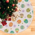 thumbnail image 5 of FMSHPON Easter Xmas Christmas Tree Skirt Stand Mat for Holiday Party Decoration Indoor Outdoor 36 inches, 5 of 6