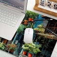 thumbnail image 5 of Large Gaming Mouse Pad, Landscape Painting Desk Pad, Laptop PU Mouse Pad, Waterproof Anti-Slip Desk Pad, Home Decoration Office Accessories (31.5x15.7in,Small Building On The Street), 5 of 6