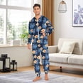 thumbnail image 3 of joogoo Fish Corals Unisex Adults Onesies Pajamas Jumpsuits L, 3 of 7