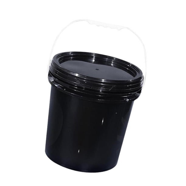 Cubo de pintura de plástico multiusos Strade Fareast Limited 10L Negro