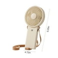 thumbnail image 3 of Desk Fan Hand Held Fan, Portable Mini Fan,New Charging Treasure Fan, Outdoor Portable, Can Be Folded, USB Fan, Quiet And Large Gas Volume, Portable Desktop Fan for Travel Office Room Household, 3 of 6