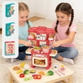 thumbnail image 1 of Fufafayo 3Pcs KidsKitchenToysPlay Set, Mini Tabletop CookingToy, Kitchenware for Little One, Simulation Stir Frying Set ForBoysAndGirls, ChildrensHomeToyFor Bedroom Playroom, 1 of 8