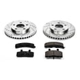 thumbnail image 3 of PowerStop Front Z23 Evolution Sport Carbon-Fiber Ceramic Brake Pad and Drilled & Slotted Rotor Kit Fits: CADILLAC Select Models K3132, 3 of 10