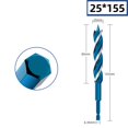 thumbnail image 1 of MYG Auger Drill Bit 3 Slot Drill Bit Precise Hole Positioning Wide Compatibility, 1 of 6