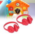 thumbnail image 4 of Doll Miniature Headset Model,2pcs Miniature Headset Model High Simulation Doll Headphone Decoration Dollhouse Earphone Toy, 4 of 8