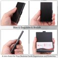 thumbnail image 2 of Aluminum Material Business Card Case, Larger Capacity Meets Modern Professional Needs With Style, 2 of 6