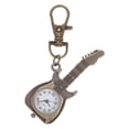 thumbnail image 1 of KAKOWELY Personality Retro Quartz Watch Guitar Shape Pocket Watch Keychain Hanging Watch,2.17X"X0.79"X0.2", 1 of 4